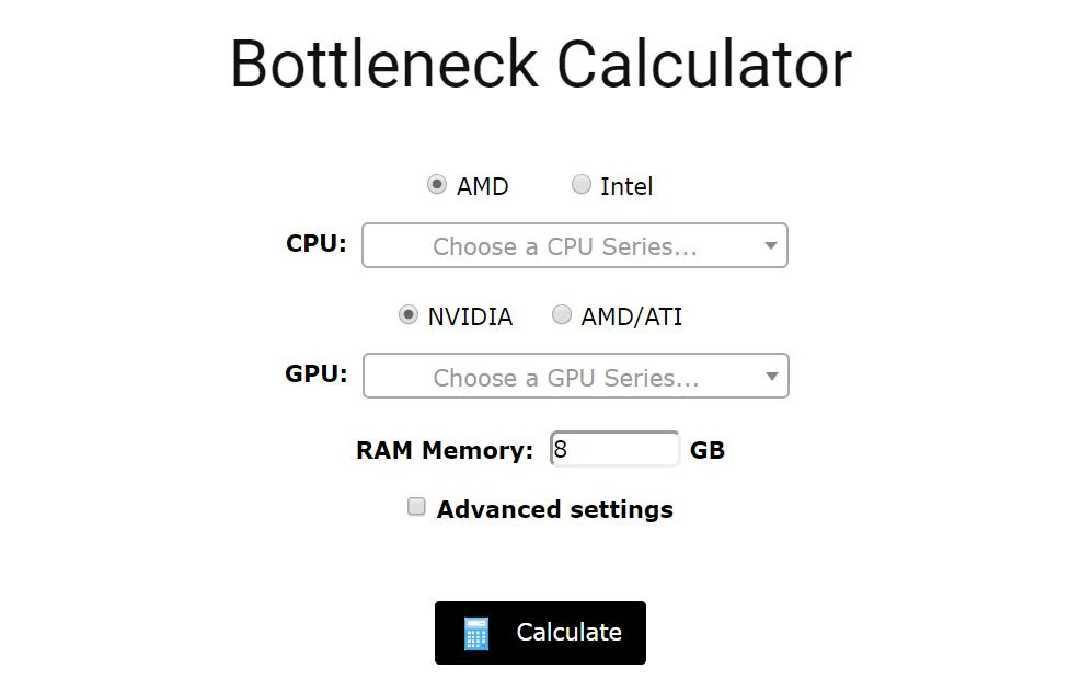 How Does The CPU GPU Bottleneck Calculator Work?